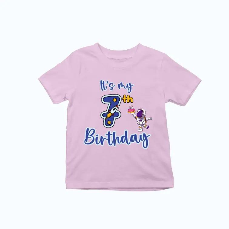It's My 7th Birthday Exclusive T-shirt for Kids