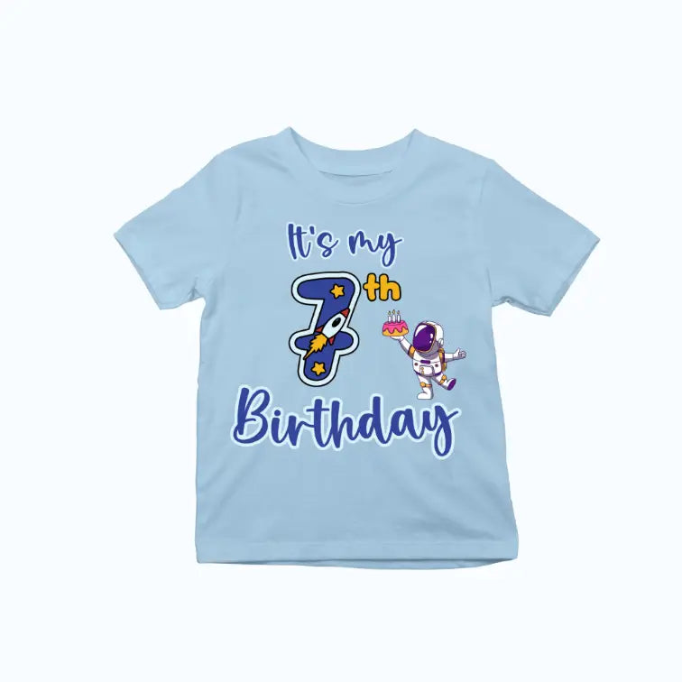 It's My 7th Birthday Exclusive T-shirt for Kids