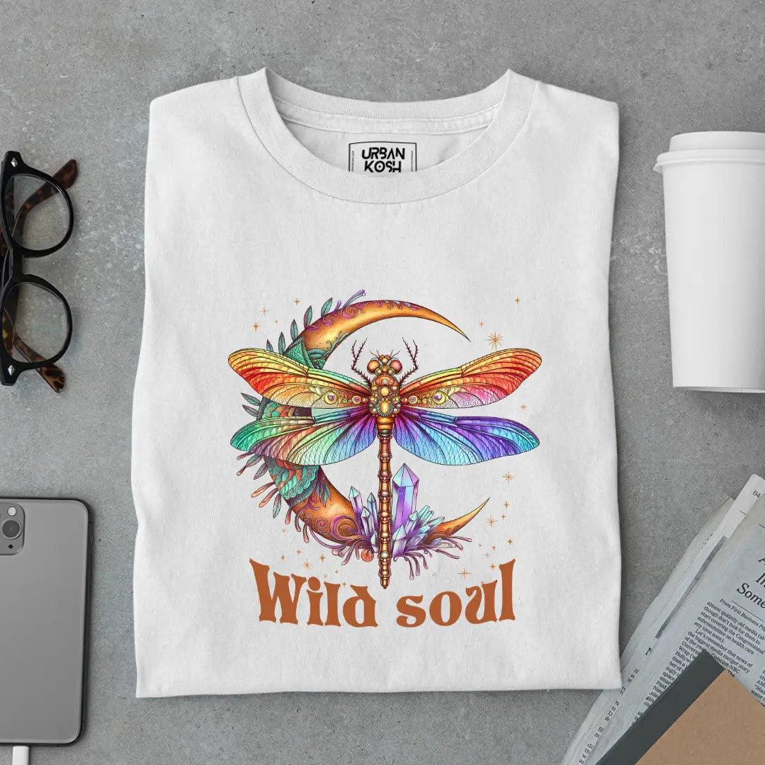 Wild Soul Premium Butterfly T-Shirt for Women