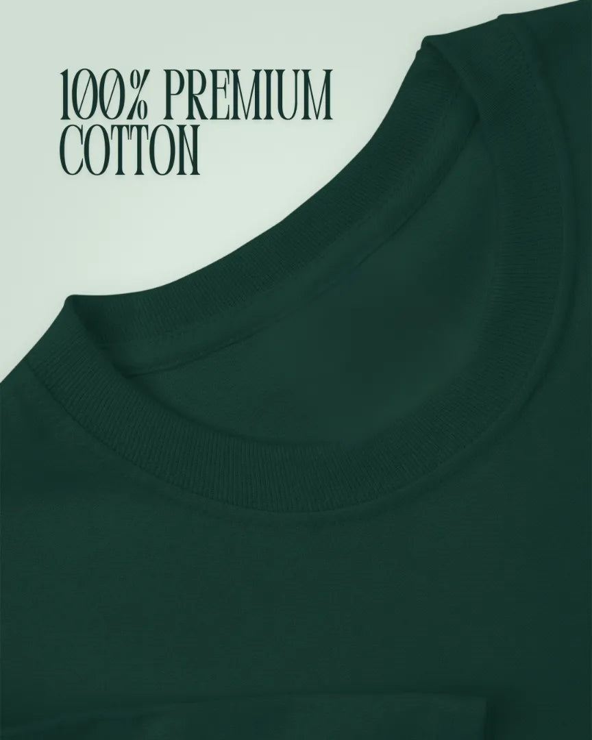 UrbanKosh Classics Plain Premium Unisex T-Shirt