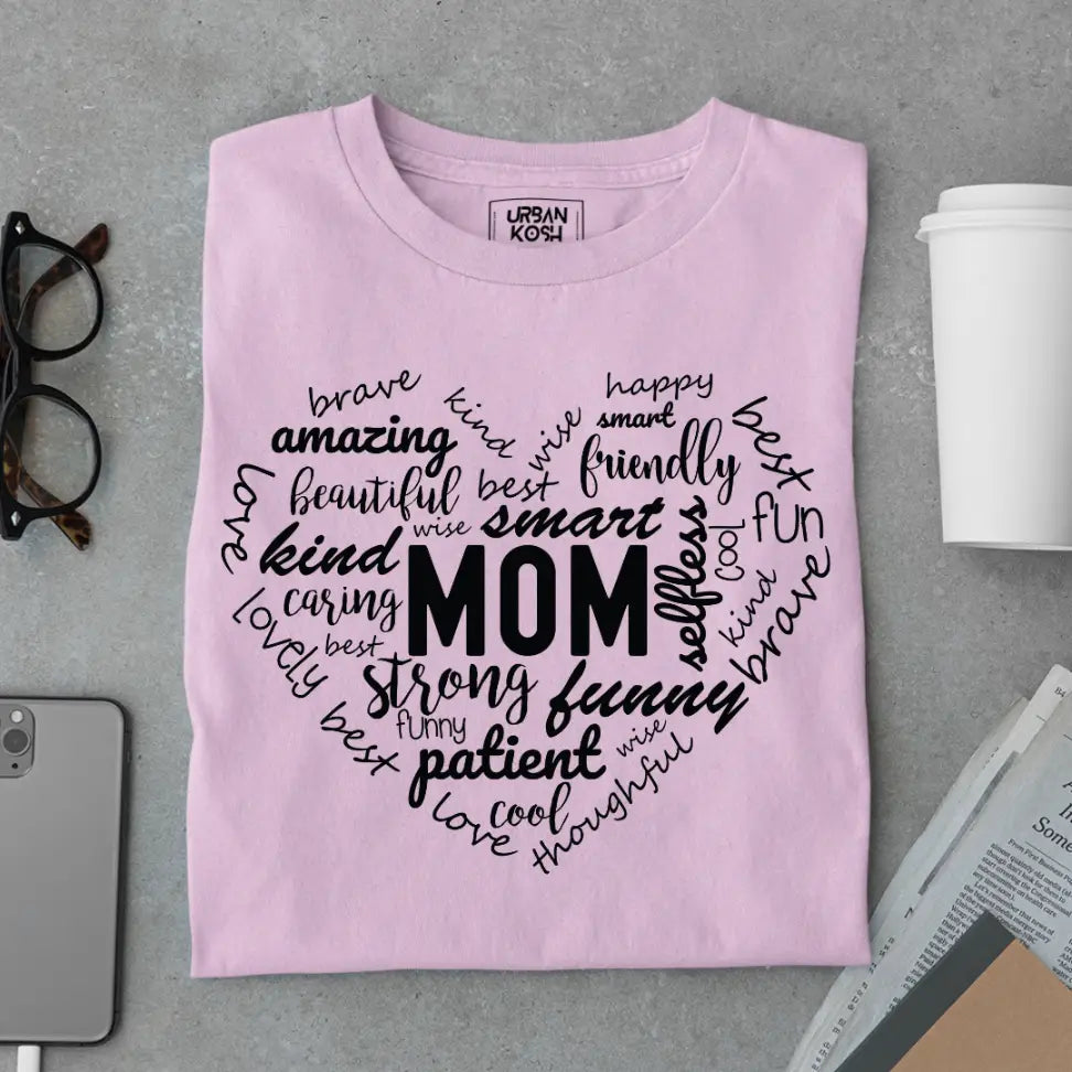 Beautiful Wise Smart Mom - Mother's Day Special Premium T-Shirt