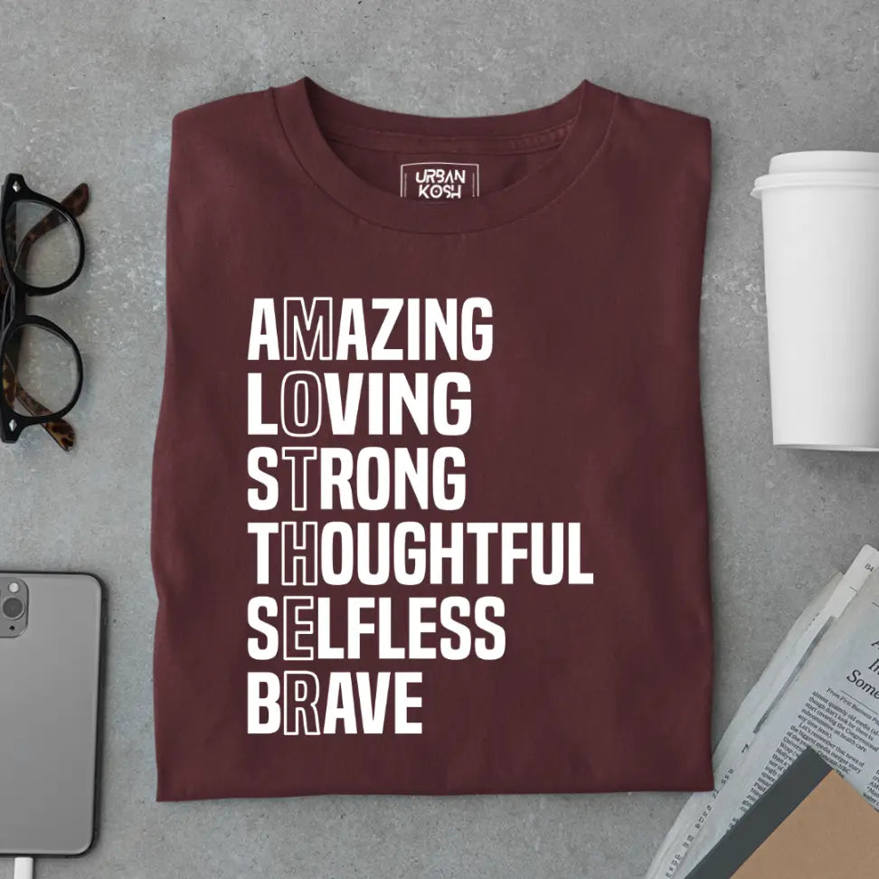 Amazing Loving Strong Mom - Mother's Day Special Premium T-Shirt