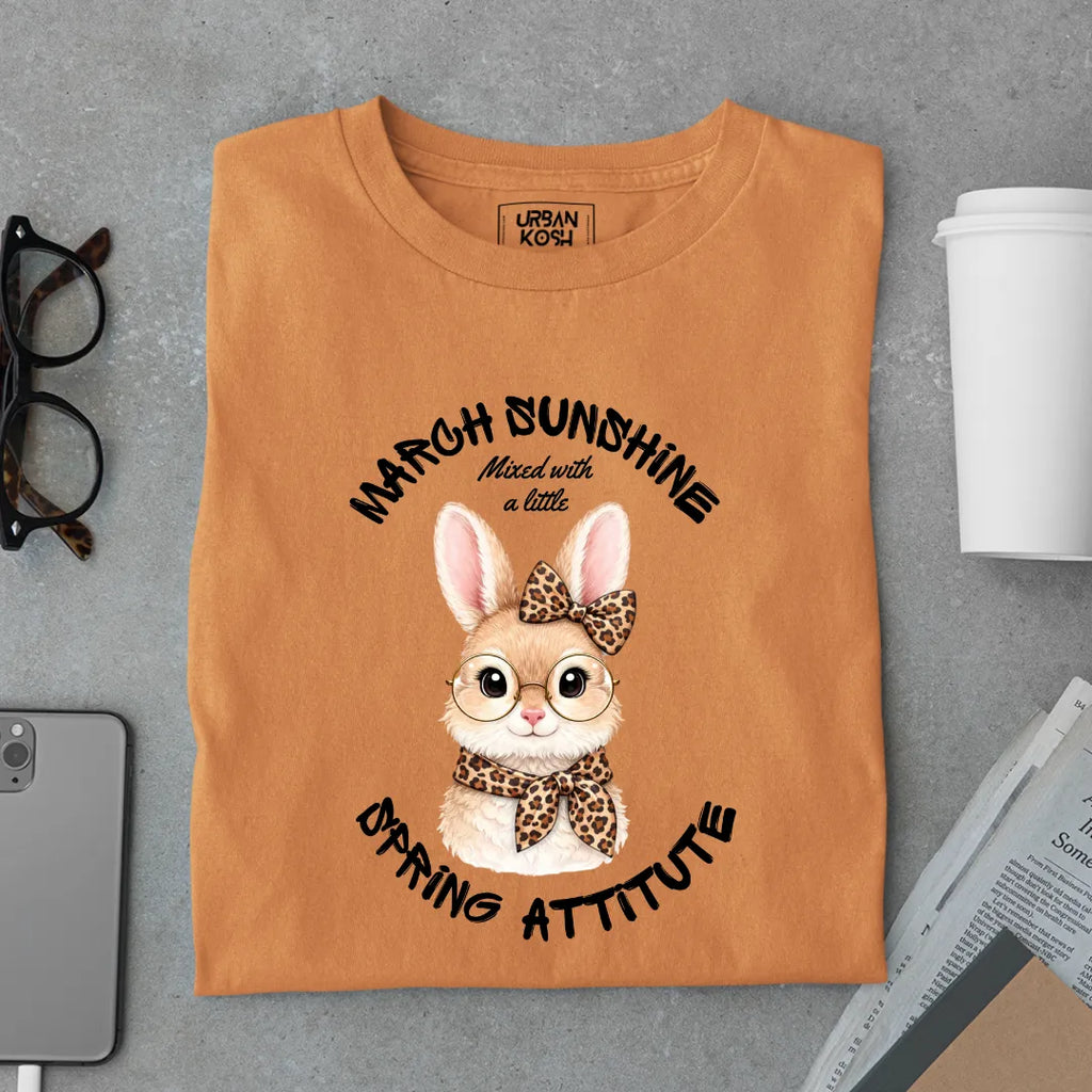 March Sunshine Mixed With a Little Spring Attitude Premium Exclusive Birthday T-shirt