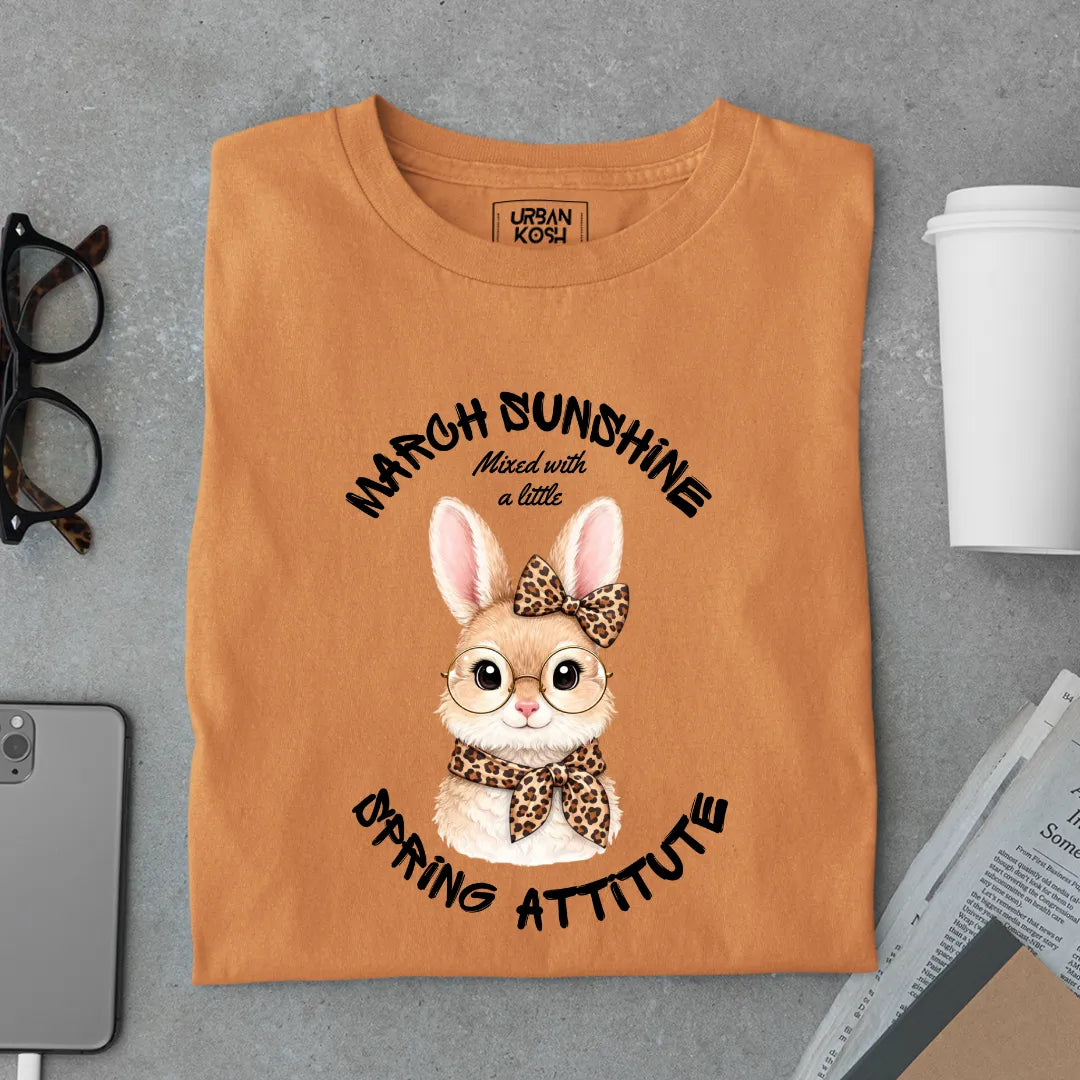 March Sunshine Mixed With a Little Spring Attitude Premium Exclusive Birthday T-shirt
