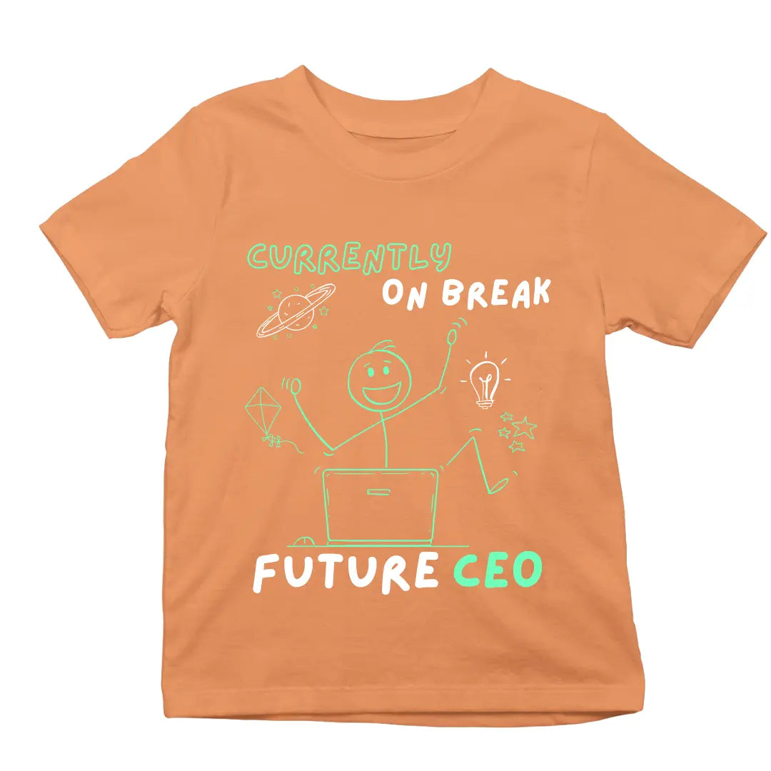 Currently on Break Future CEO Premium Unisex T-shirt for Kids