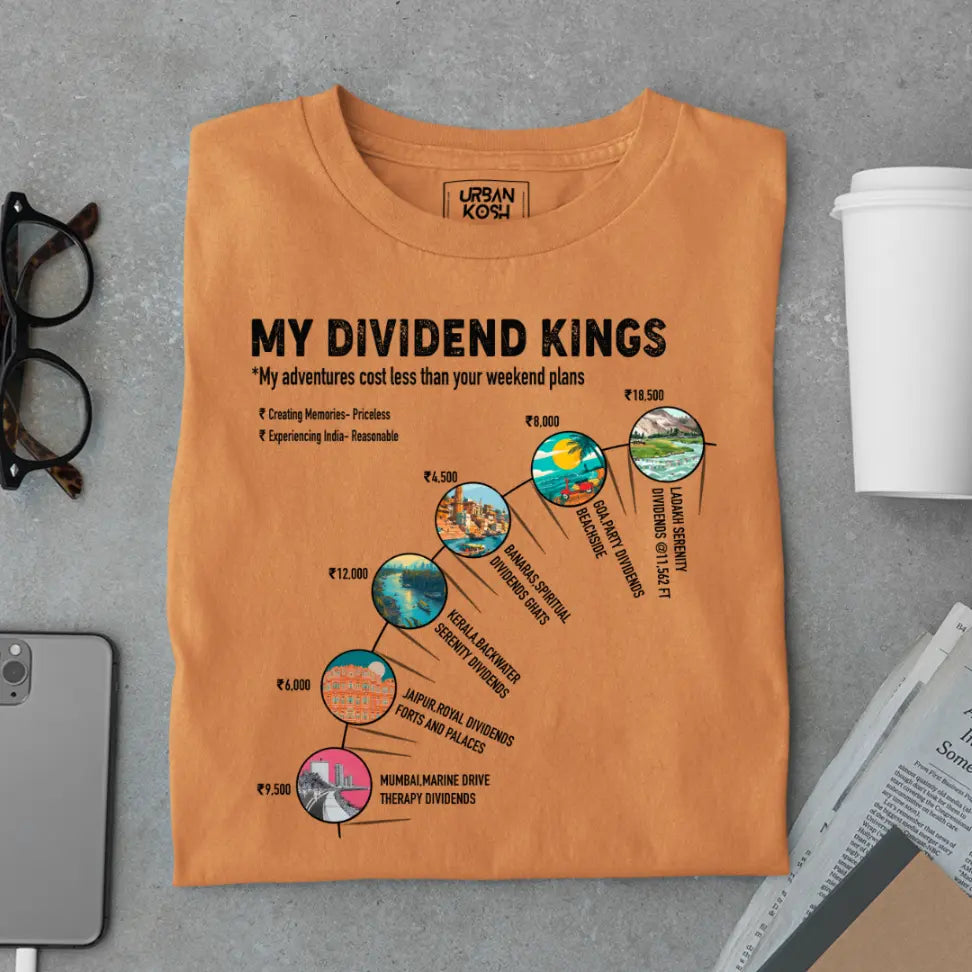 My Dividend Kings Premium Exclusive Travel T-Shirt