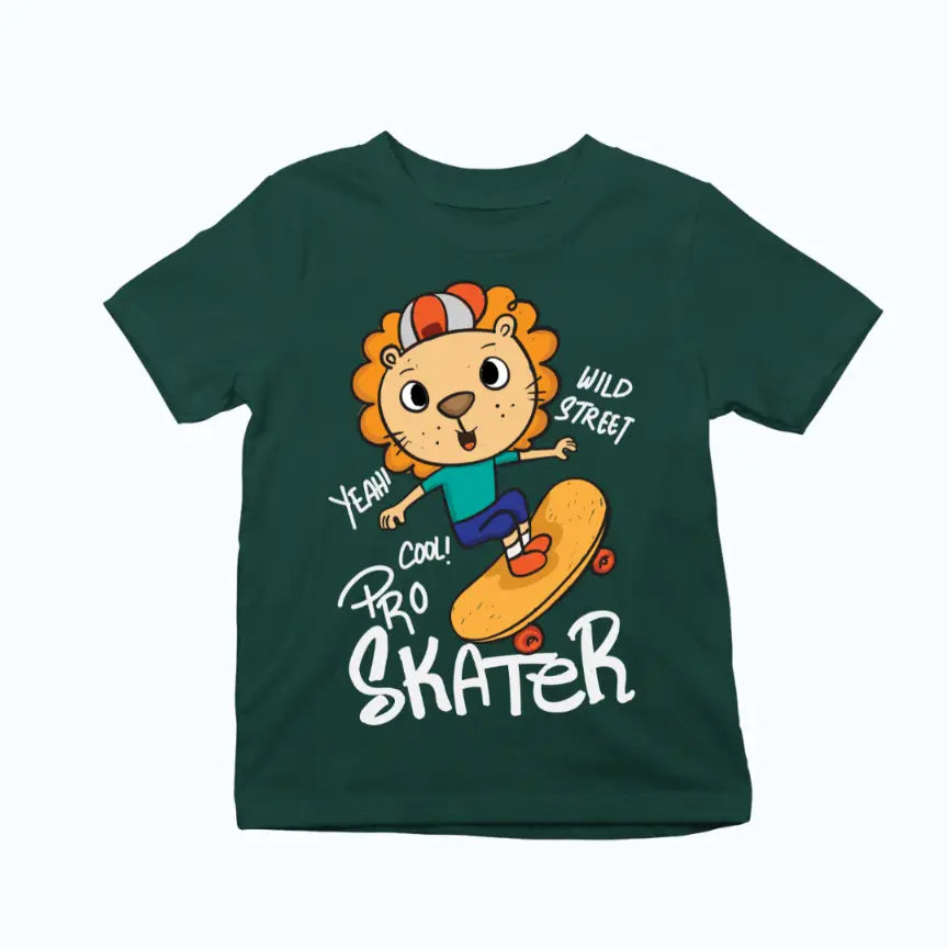 Pro Skater Lion Exclusive T-shirt for Kids