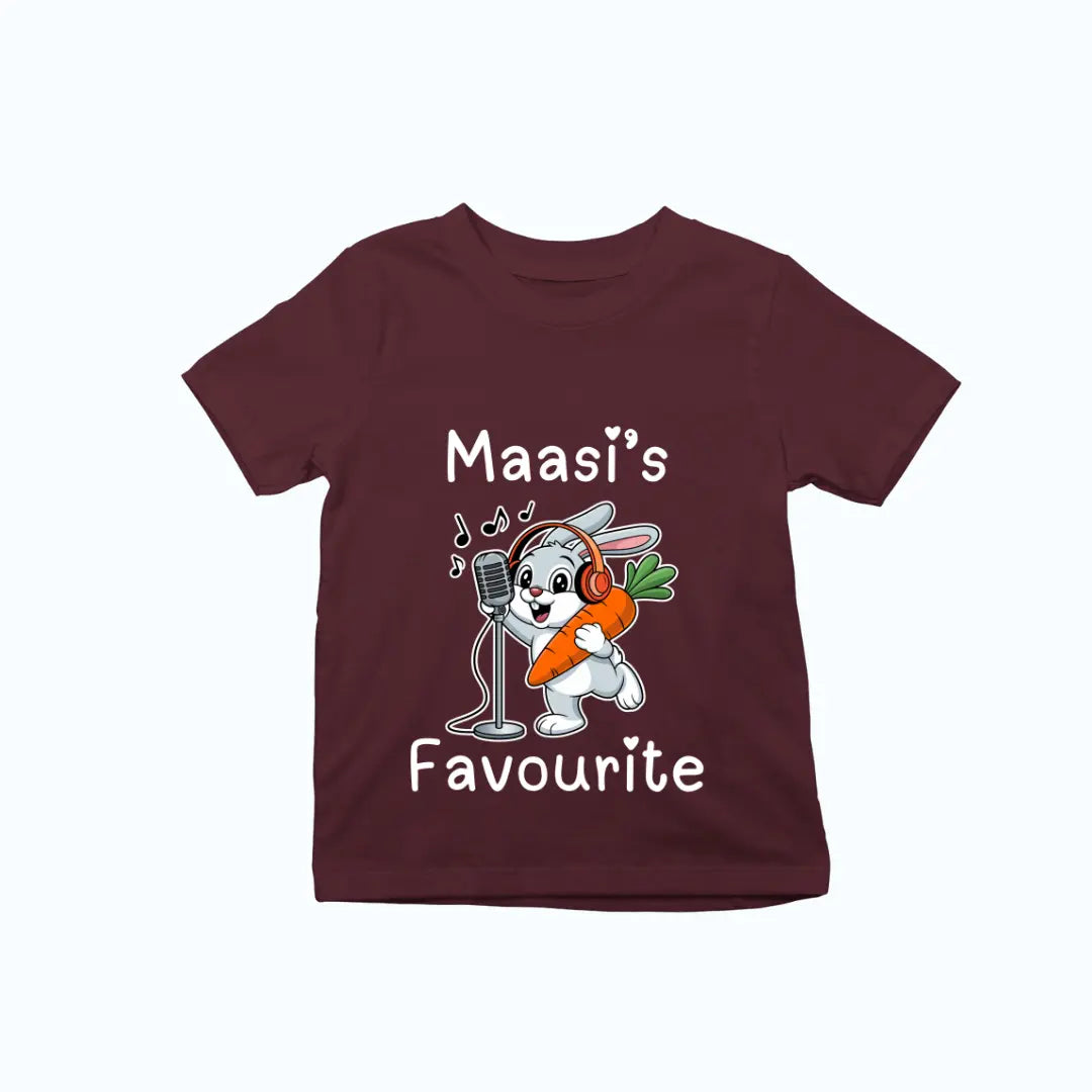 Maasi’s Favourite Cute Bunny Premium Unisex T-shirt for Kids