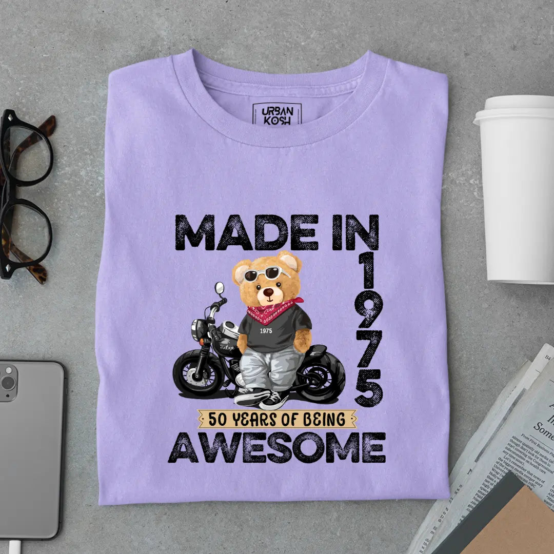 50 Years of Being Awesome | 1975 Premium Unisex T-Shirt