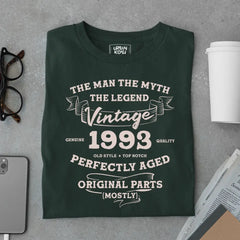 The Man The Myth The Legend Vintage 1993 Exclusive Premium T-Shirt