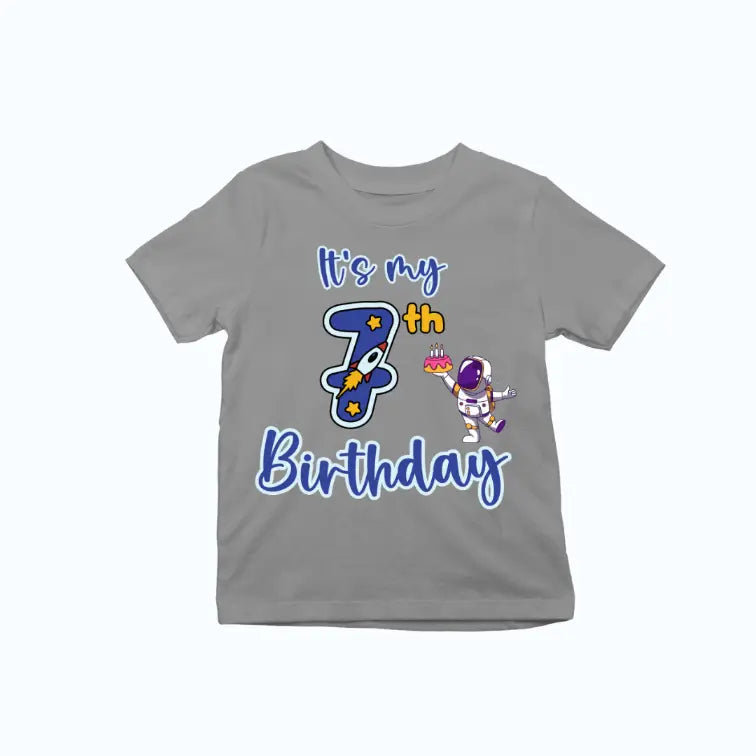 It's My 7th Birthday Exclusive T-shirt for Kids