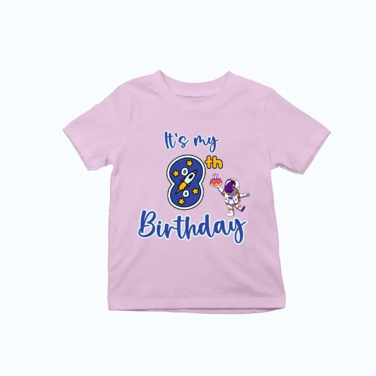 It's My 8th Birthday Exclusive T-shirt for Kids