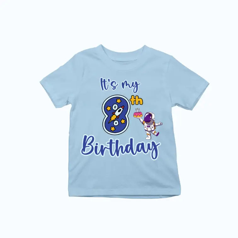 It's My 8th Birthday Exclusive T-shirt for Kids