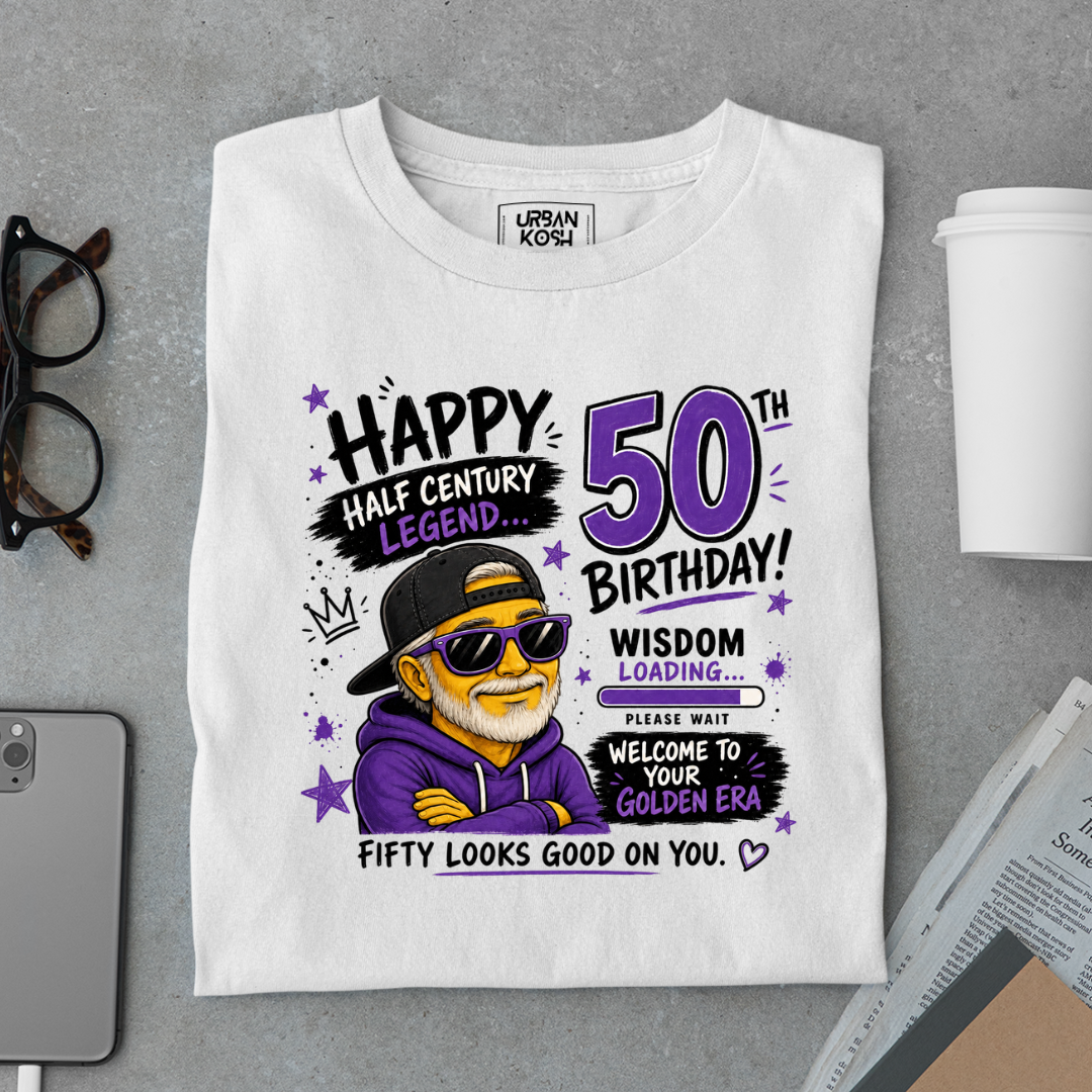 Happy Half Century Legends for 50 Yrs Old Legend