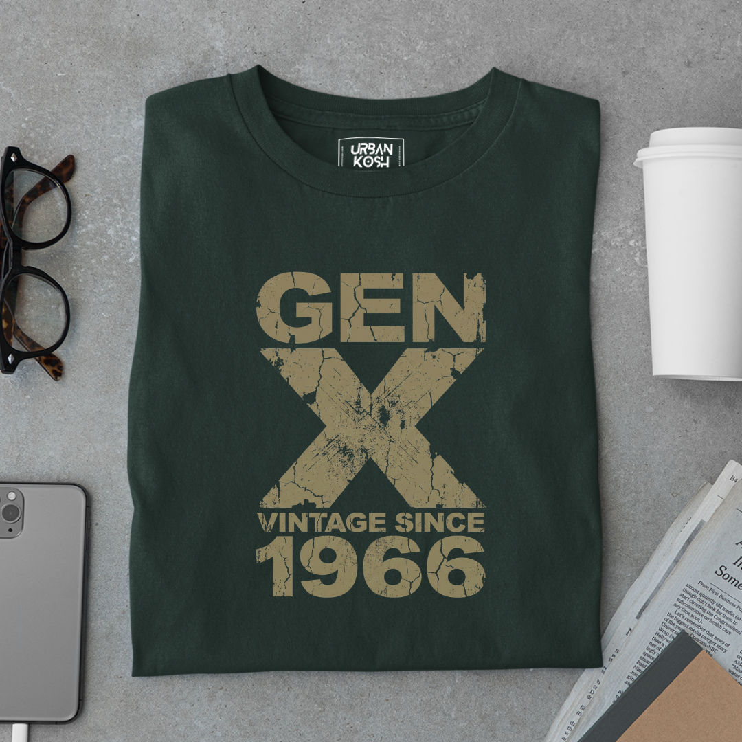 Gen X Vintage Since 1966 T-Shirt