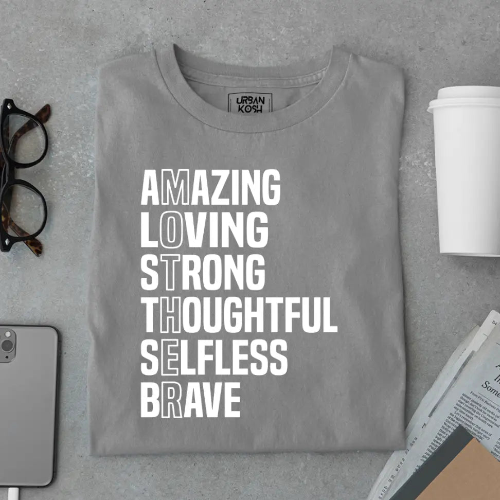 Amazing Loving Strong Mom - Mother's Day Special Premium T-Shirt