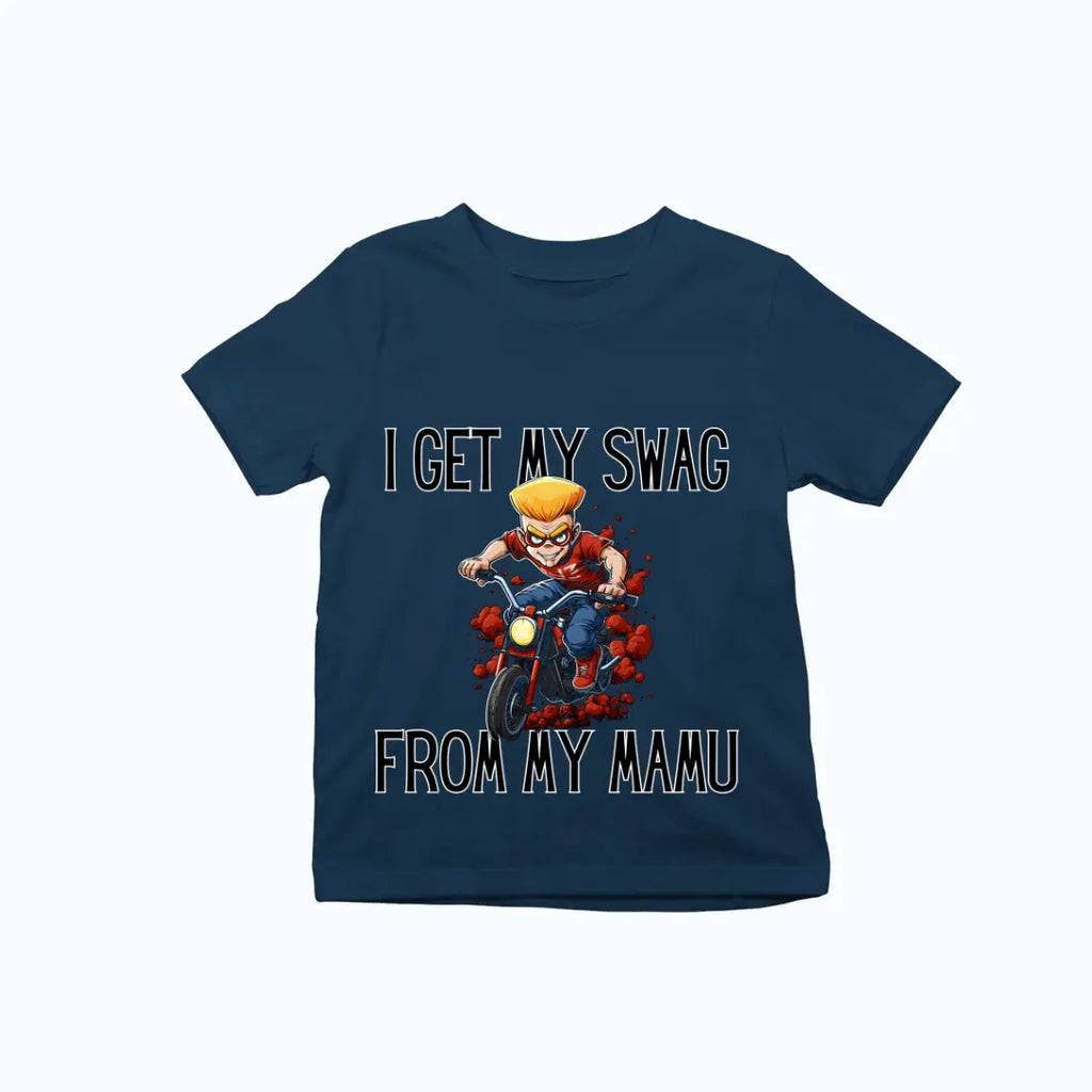 I Get My Swag from My Mamu Premium Unisex T-shirt for Kids