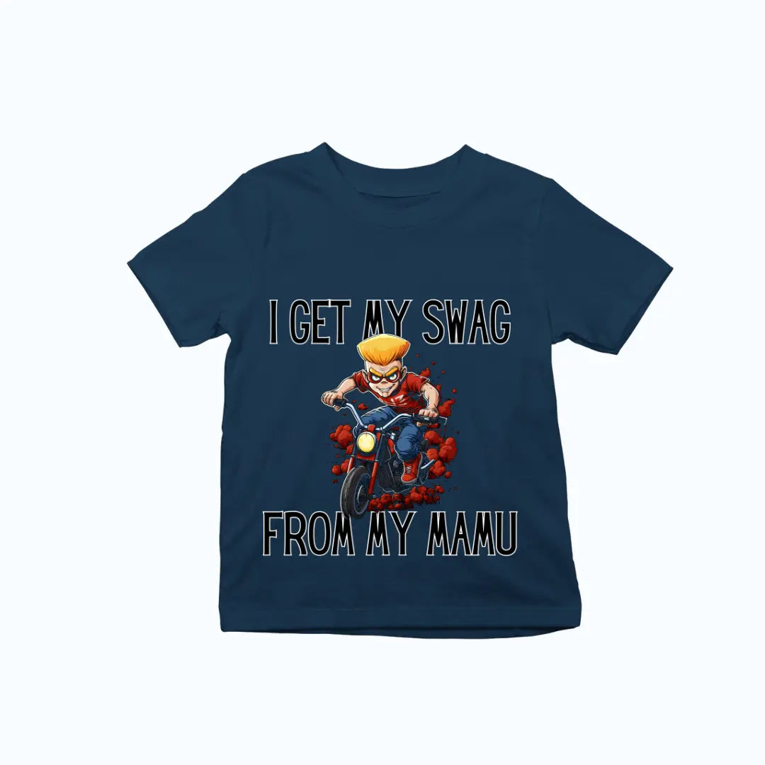 I Get My Swag from My Mamu Premium Unisex T-shirt for Kids