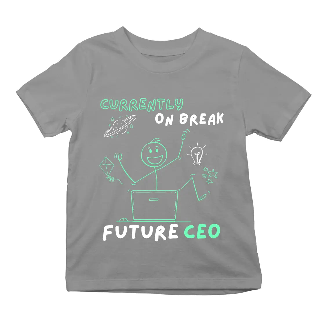 Currently on Break Future CEO Premium Unisex T-shirt for Kids