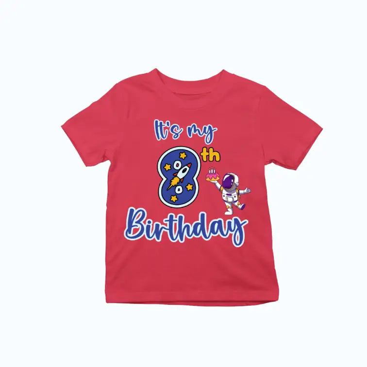 It's My 8th Birthday Exclusive T-shirt for Kids