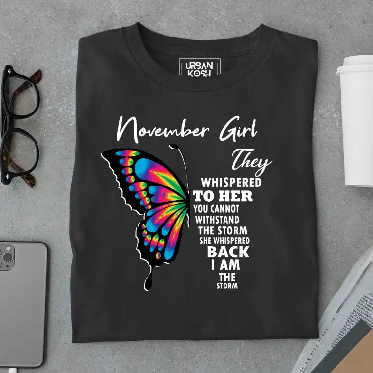 November Girl Exclusive Premium Birthday T-shirt for Women