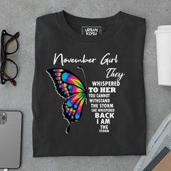 November Girl Exclusive Premium Birthday T-shirt for Women