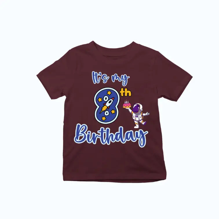 It's My 8th Birthday Exclusive T-shirt for Kids