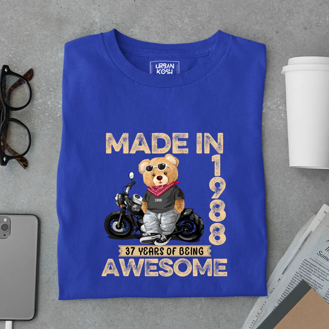 37 Years of Being Awesome | 1988 Premium Unisex T-Shirt