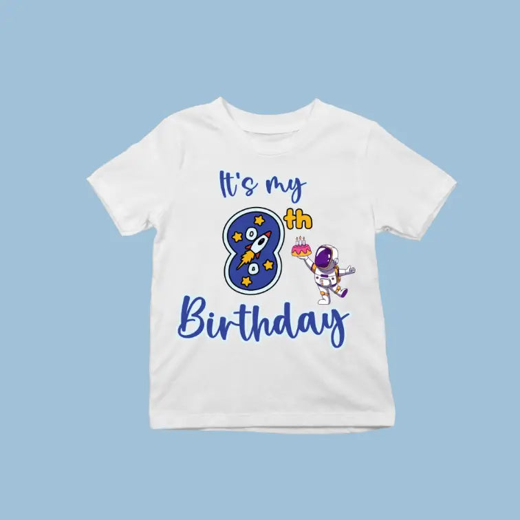 It's My 8th Birthday Exclusive T-shirt for Kids