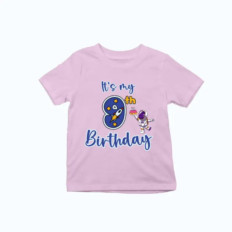It's My 9th Birthday Exclusive T-shirt for Kids