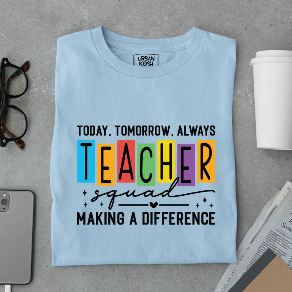 Teacher Squad Making a Difference - Exclusive Premium T-shirt for Teachers