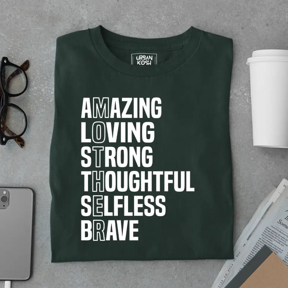 Amazing Loving Strong Mom - Mother's Day Special Premium T-Shirt