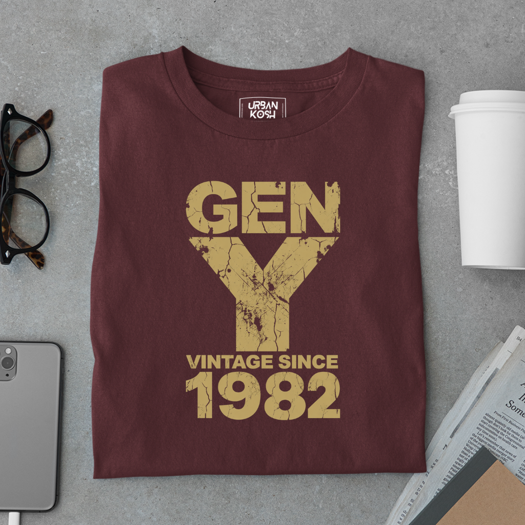 Gen Y Vintage Since 1982 T-Shirt