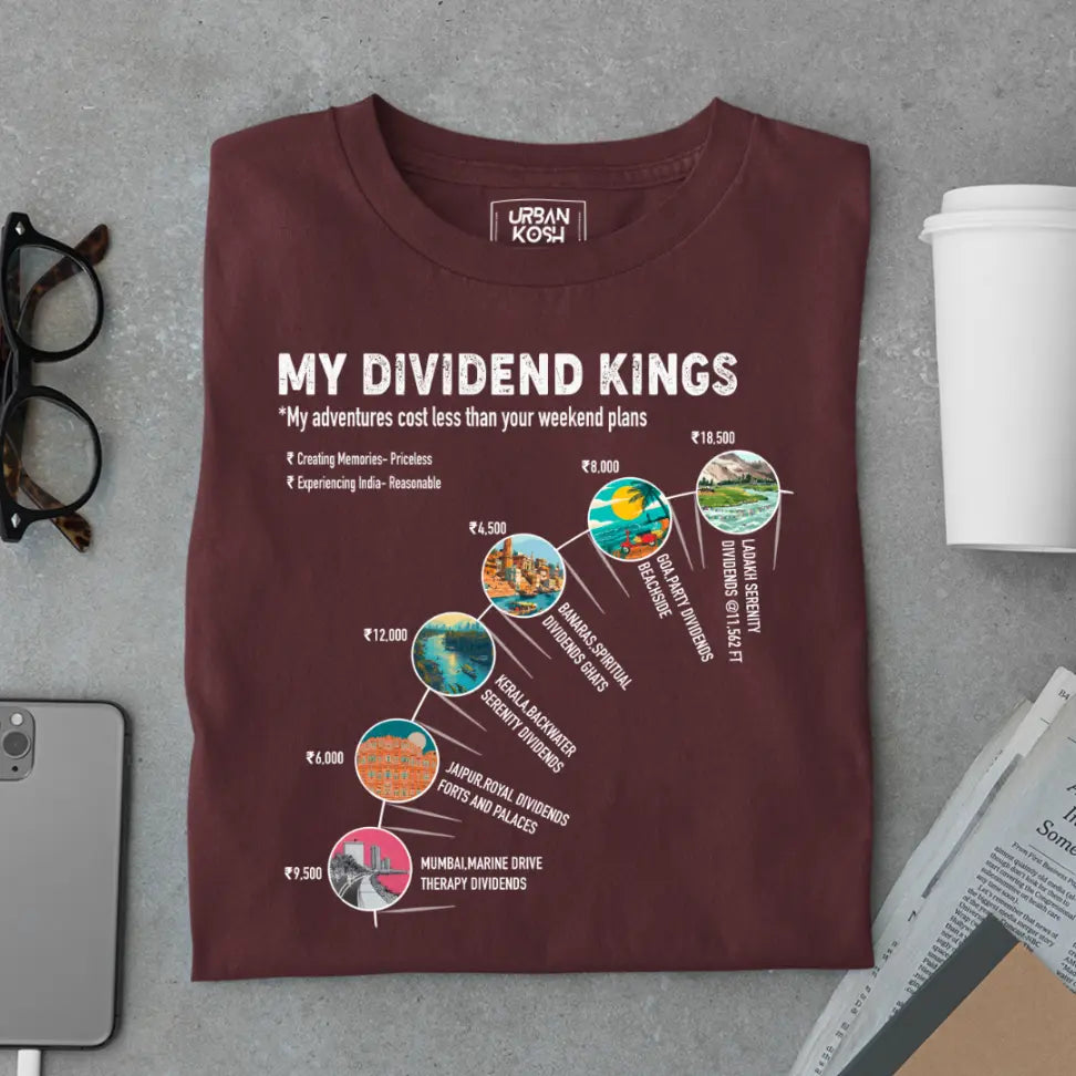 My Dividend Kings Premium Exclusive Travel T-Shirt