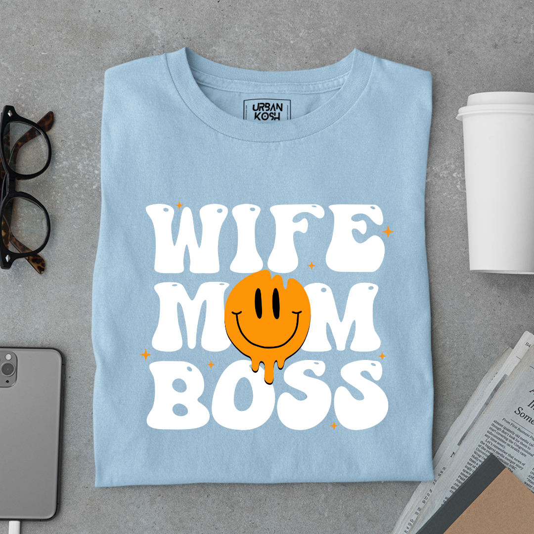 Wife Mom Boss T Shirt