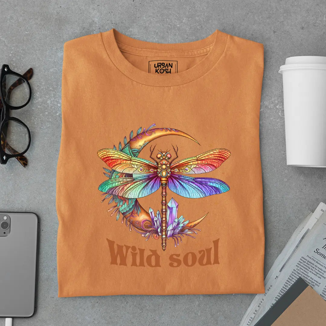 Wild Soul Premium Butterfly T-Shirt for Women