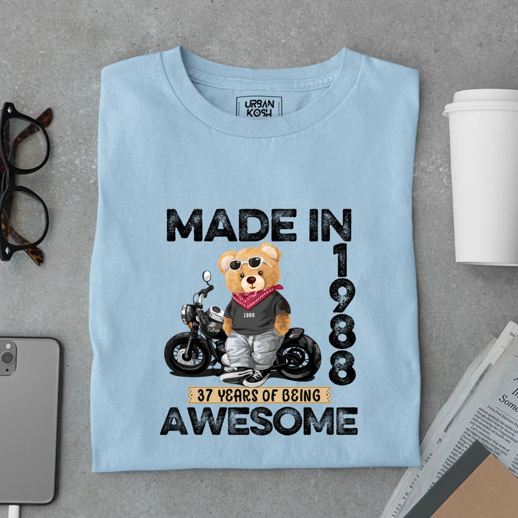 37 Years of Being Awesome | 1988 Premium Unisex T-Shirt
