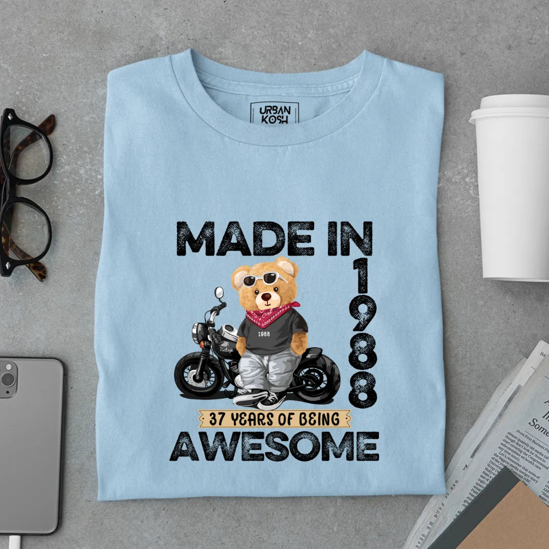 37 Years of Being Awesome | 1988 Premium Unisex T-Shirt