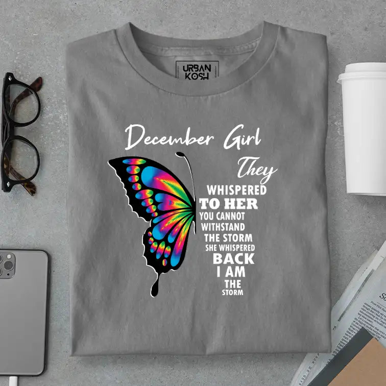 December Girl Exclusive Premium Birthday T-shirt for Women