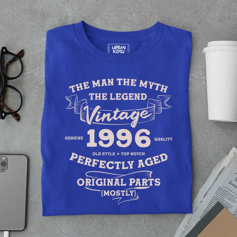 The Man The Myth The Legend Vintage 1996 Exclusive Premium T-Shirt