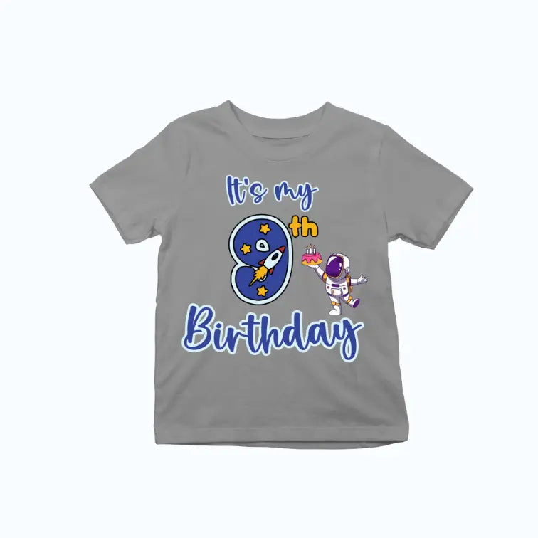 It's My 9th Birthday Exclusive T-shirt for Kids