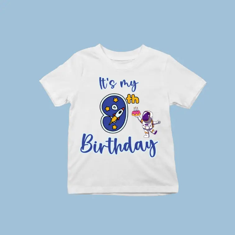 It's My 9th Birthday Exclusive T-shirt for Kids