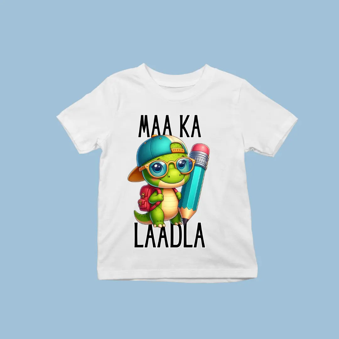 Maa Ka Laadla Premium Unisex T-shirt for Kids
