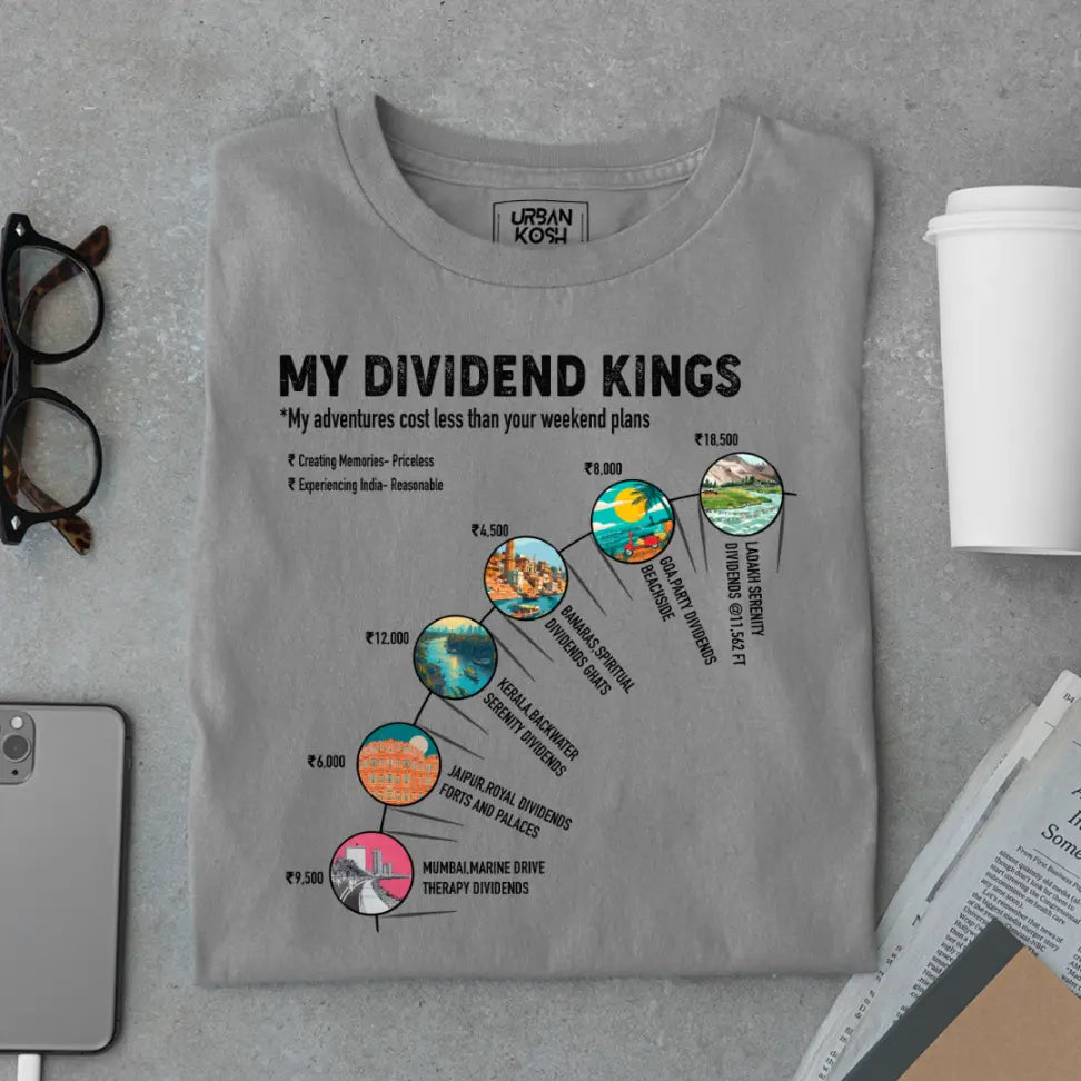 My Dividend Kings Premium Exclusive Travel T-Shirt