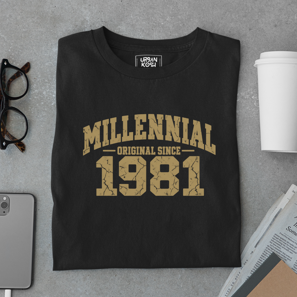 Millennial Original Since 1981 Graphic T-Shirt