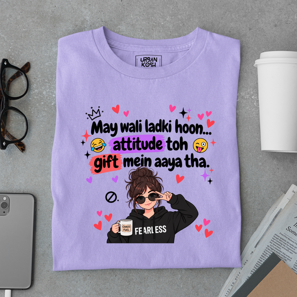 May Wali Ladki Graphic T-Shirt