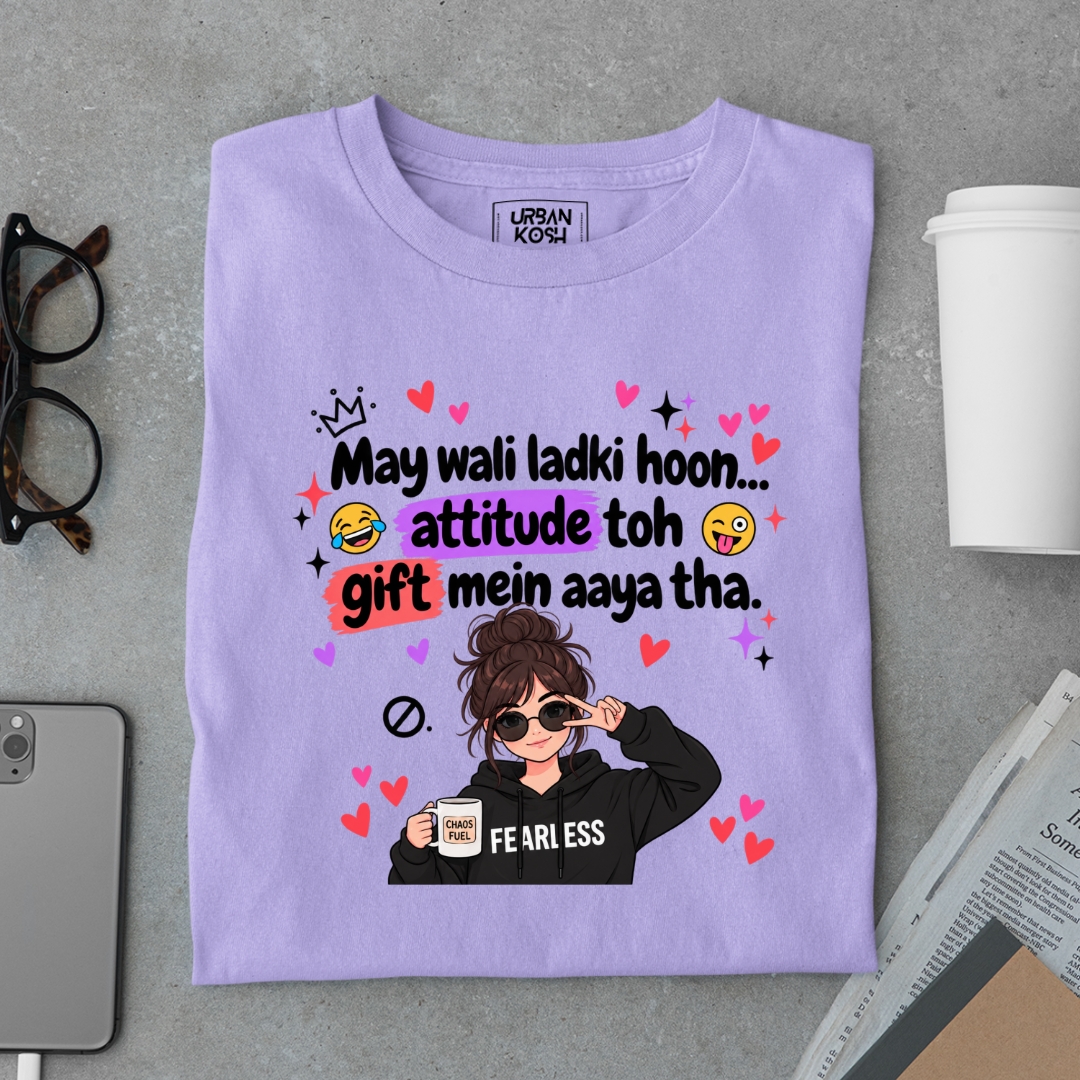 May Wali Ladki Graphic T-Shirt