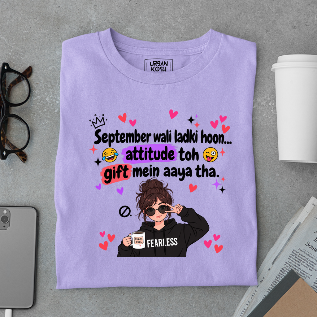 September Wali Ladki Graphic T-Shirt