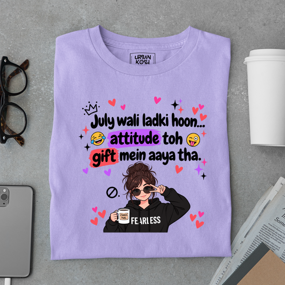 July Wali Ladki Graphic T-Shirt