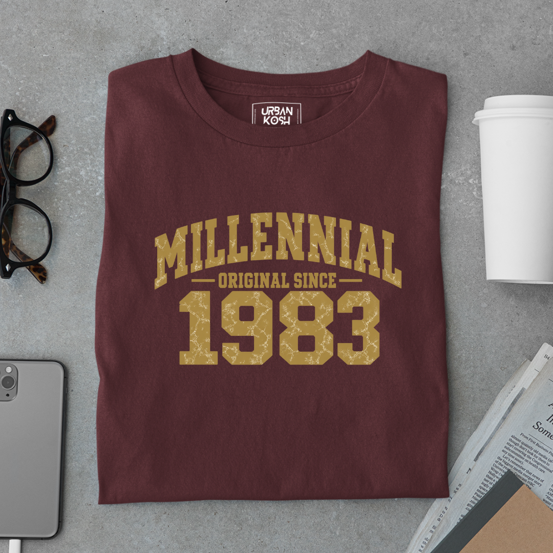 Millennial Original Since 1983 Graphic T-Shirt